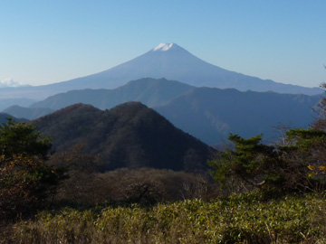 ハマイバ丸から富士山を
