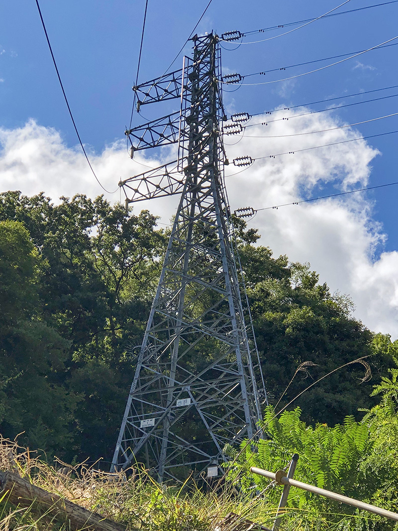 送電鉄塔　榑坪線 No.1 