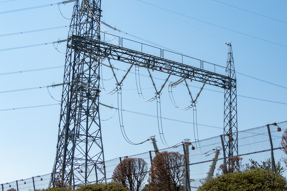  新信濃分岐線２号回線鉄構