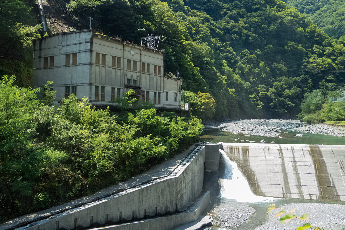 早川第一発電所取水ダム
