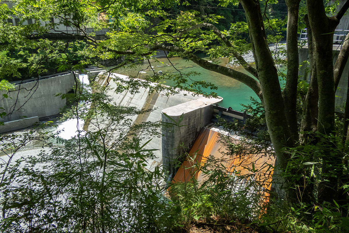 早川第一発電所取水ダム